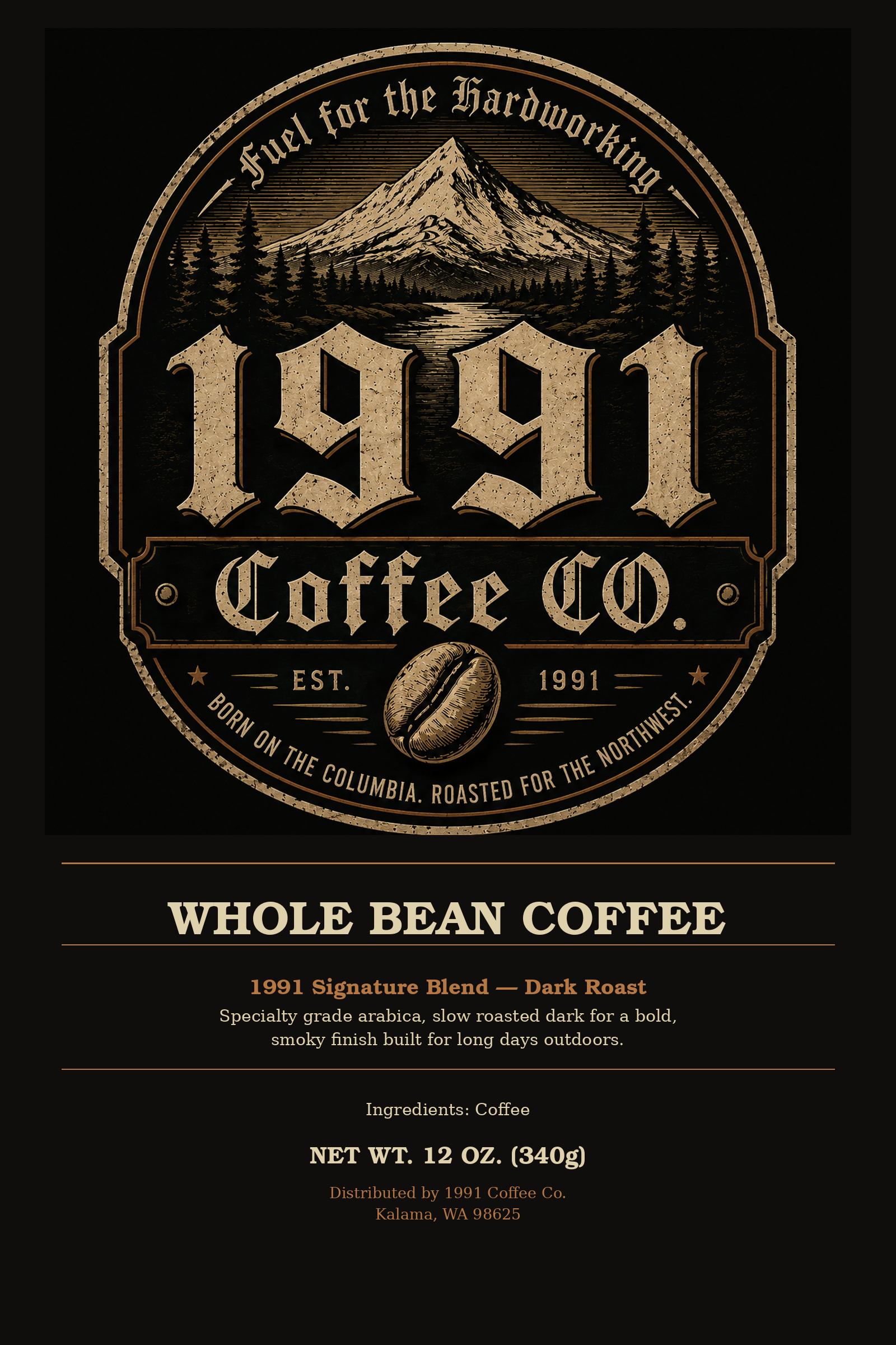 1991 Signature Blend — Dark Roast
