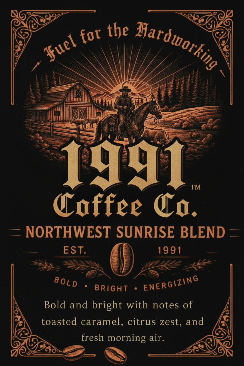 Northwest Sunrise Blend - 1991 Coffee Co.
